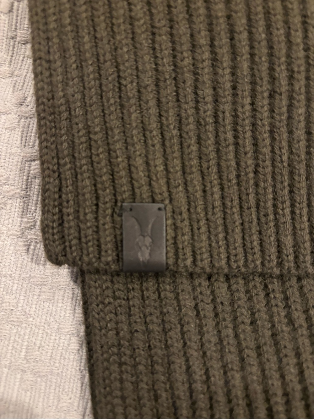 NWOT - All Saints merino wool scarf